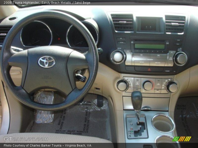 Sandy Beach Metallic / Sand Beige 2008 Toyota Highlander