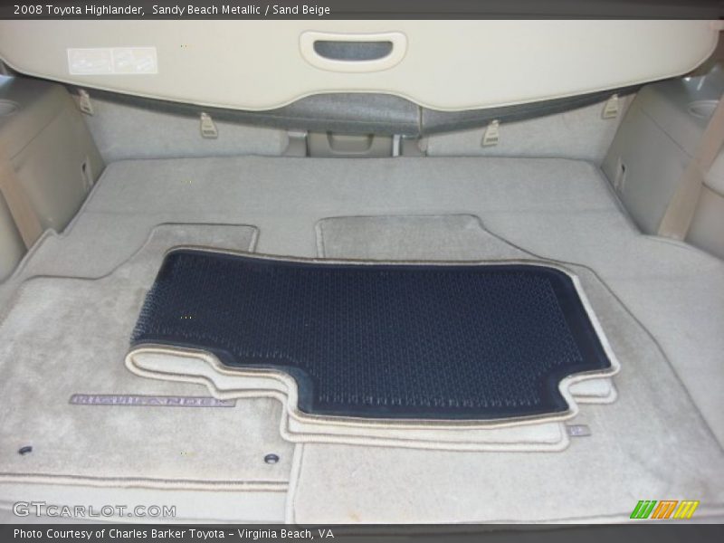 Sandy Beach Metallic / Sand Beige 2008 Toyota Highlander