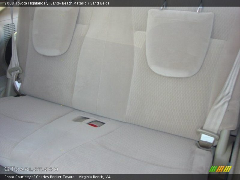 Sandy Beach Metallic / Sand Beige 2008 Toyota Highlander