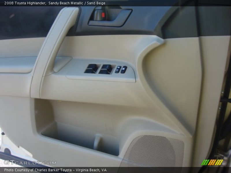 Sandy Beach Metallic / Sand Beige 2008 Toyota Highlander