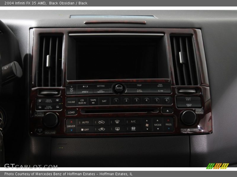 Black Obsidian / Black 2004 Infiniti FX 35 AWD