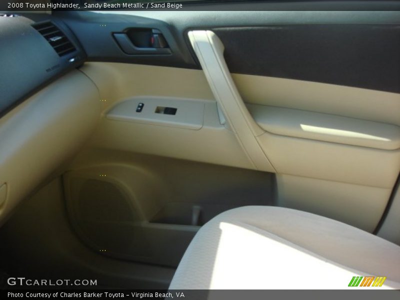 Sandy Beach Metallic / Sand Beige 2008 Toyota Highlander