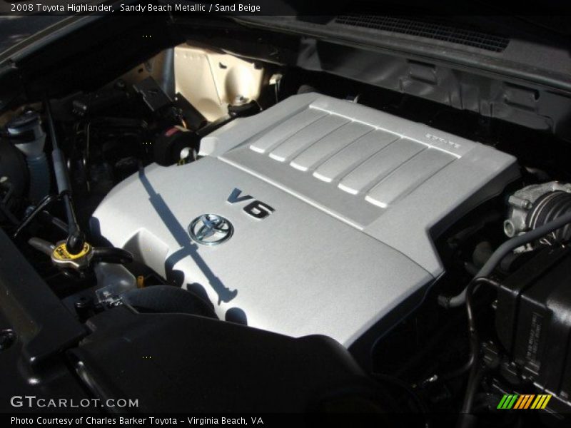 Sandy Beach Metallic / Sand Beige 2008 Toyota Highlander