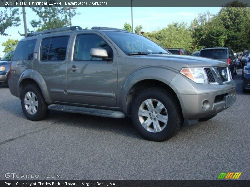 Desert Stone / Graphite 2007 Nissan Pathfinder LE 4x4