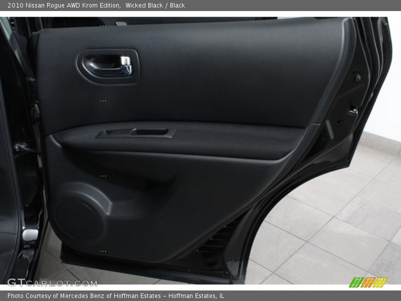 Door Panel of 2010 Rogue AWD Krom Edition