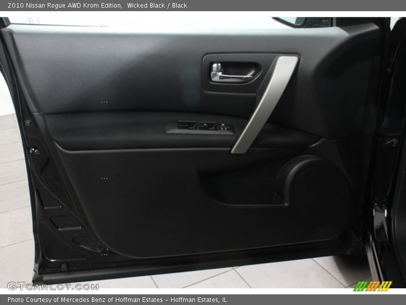 Wicked Black / Black 2010 Nissan Rogue AWD Krom Edition