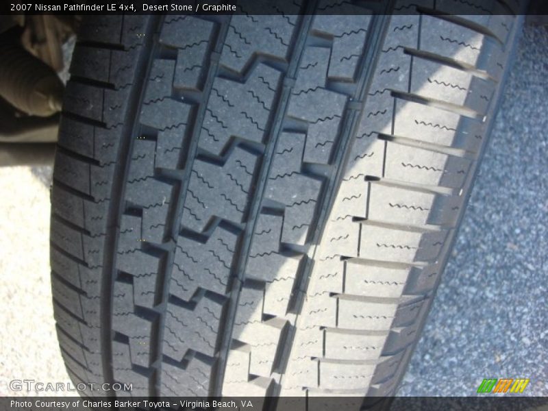 Desert Stone / Graphite 2007 Nissan Pathfinder LE 4x4