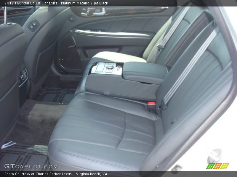 Platinum Metallic / Jet Black 2012 Hyundai Equus Signature
