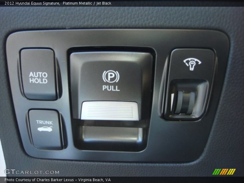 Controls of 2012 Equus Signature