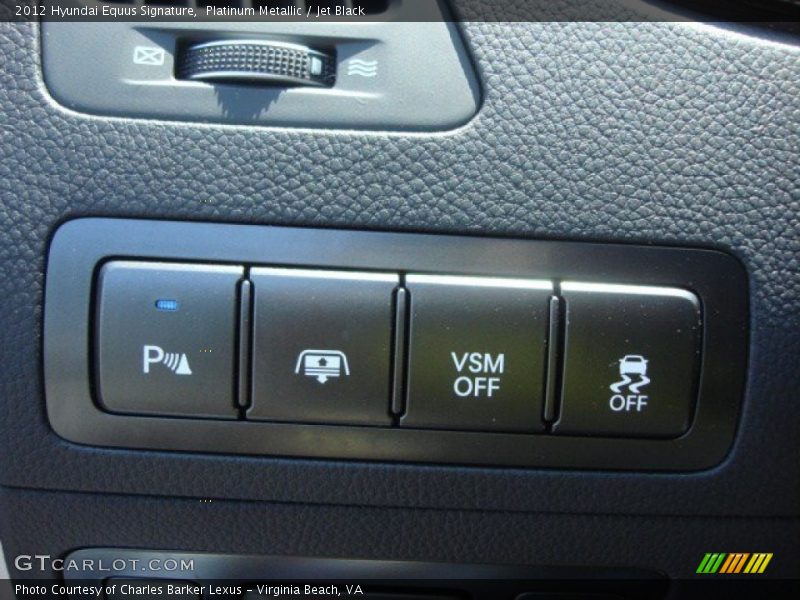 Controls of 2012 Equus Signature