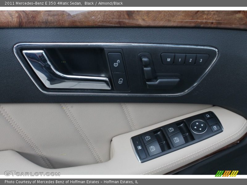 Black / Almond/Black 2011 Mercedes-Benz E 350 4Matic Sedan