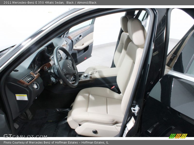Black / Almond/Black 2011 Mercedes-Benz E 350 4Matic Sedan