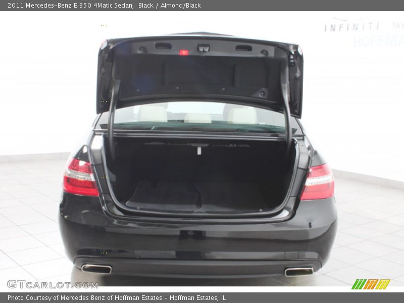 Black / Almond/Black 2011 Mercedes-Benz E 350 4Matic Sedan