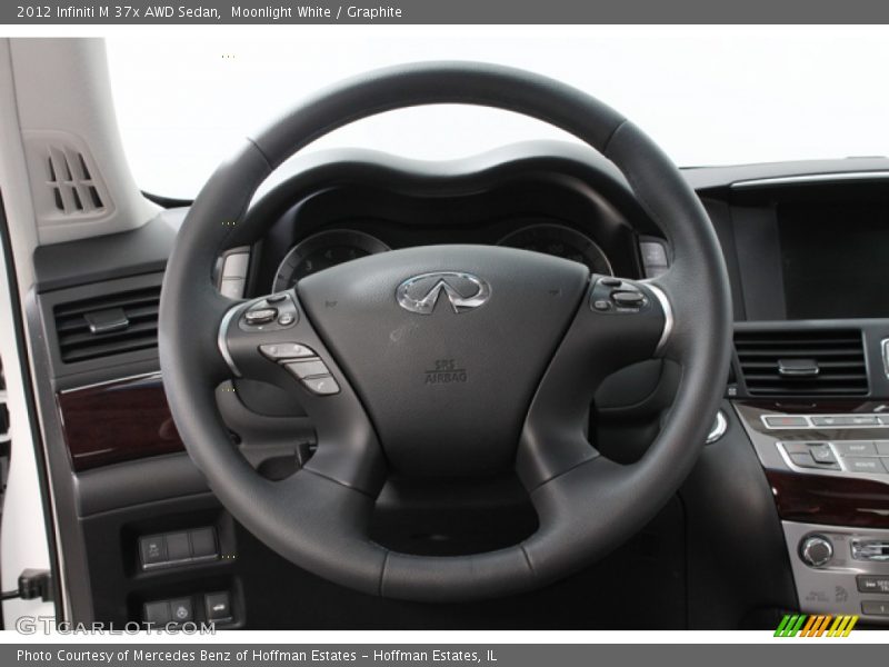  2012 M 37x AWD Sedan Steering Wheel