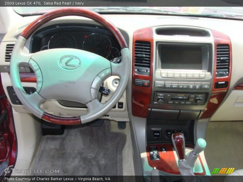 Dashboard of 2009 GX 470