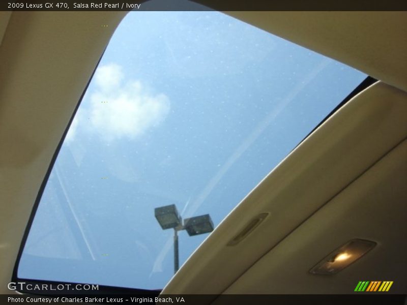 Sunroof of 2009 GX 470