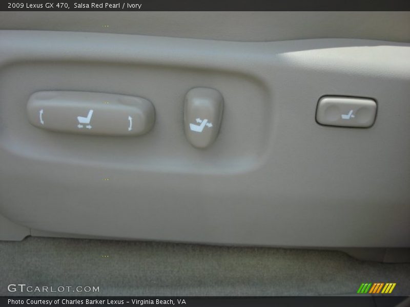 Salsa Red Pearl / Ivory 2009 Lexus GX 470
