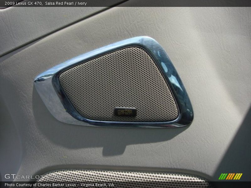 Salsa Red Pearl / Ivory 2009 Lexus GX 470