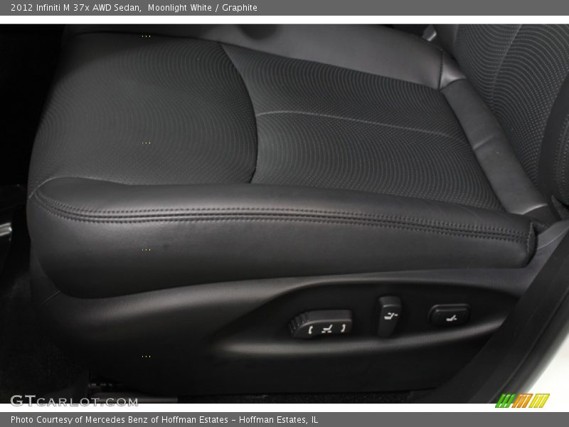 Moonlight White / Graphite 2012 Infiniti M 37x AWD Sedan