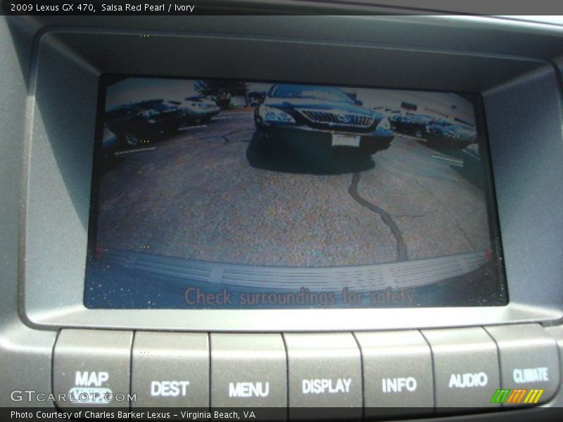 Salsa Red Pearl / Ivory 2009 Lexus GX 470
