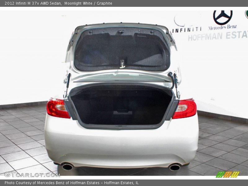 Moonlight White / Graphite 2012 Infiniti M 37x AWD Sedan