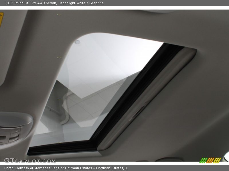 Moonlight White / Graphite 2012 Infiniti M 37x AWD Sedan
