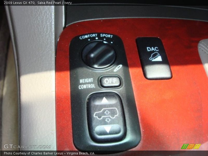 Controls of 2009 GX 470