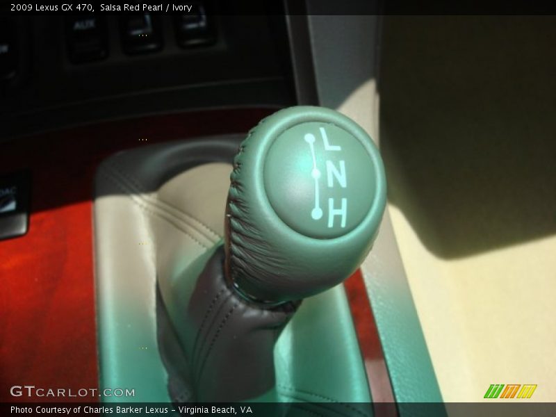 Salsa Red Pearl / Ivory 2009 Lexus GX 470