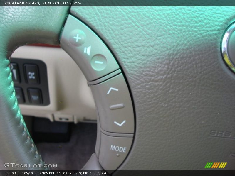 Controls of 2009 GX 470