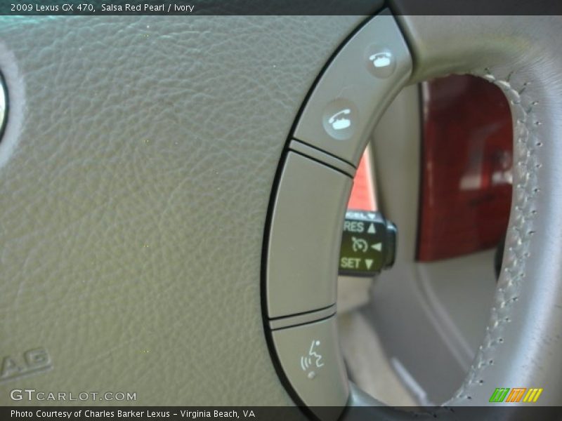 Controls of 2009 GX 470