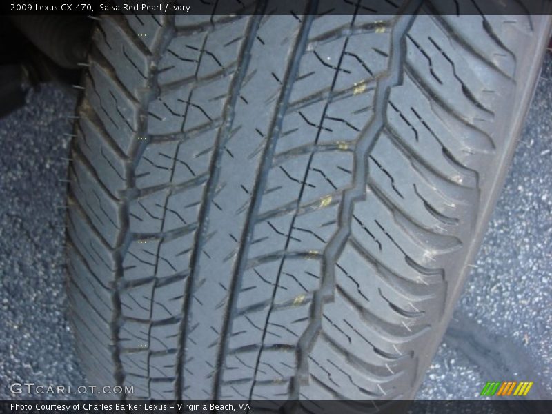Salsa Red Pearl / Ivory 2009 Lexus GX 470