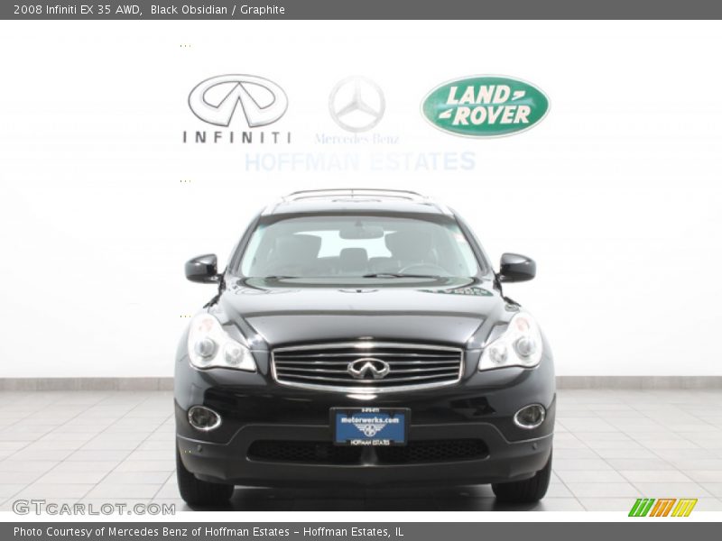 Black Obsidian / Graphite 2008 Infiniti EX 35 AWD