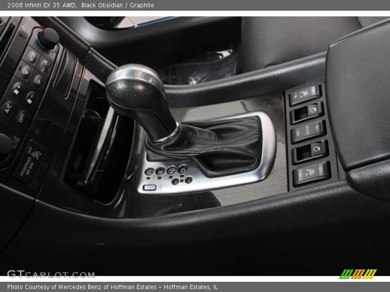 Black Obsidian / Graphite 2008 Infiniti EX 35 AWD