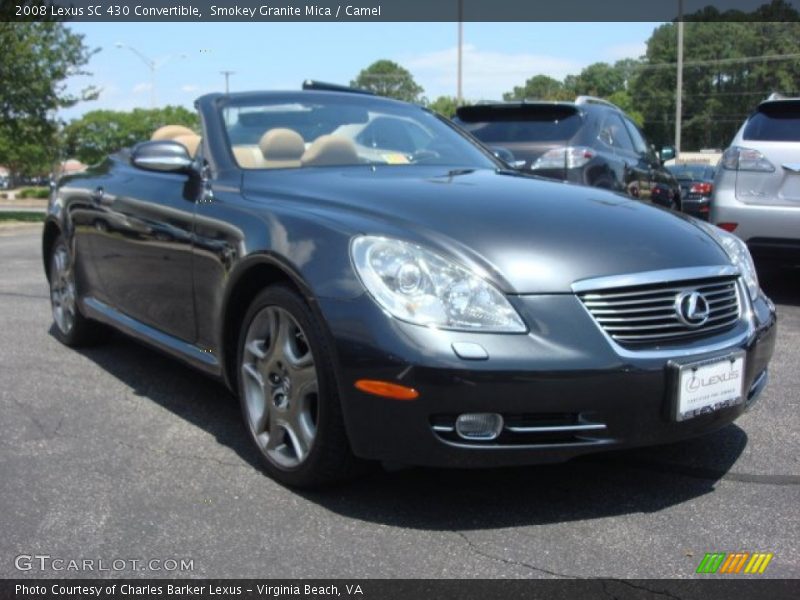 Smokey Granite Mica / Camel 2008 Lexus SC 430 Convertible