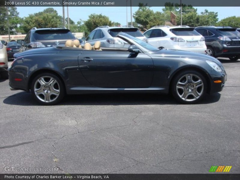 2008 SC 430 Convertible Smokey Granite Mica