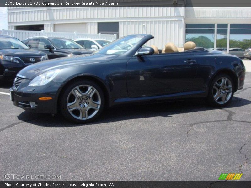 Smokey Granite Mica / Camel 2008 Lexus SC 430 Convertible
