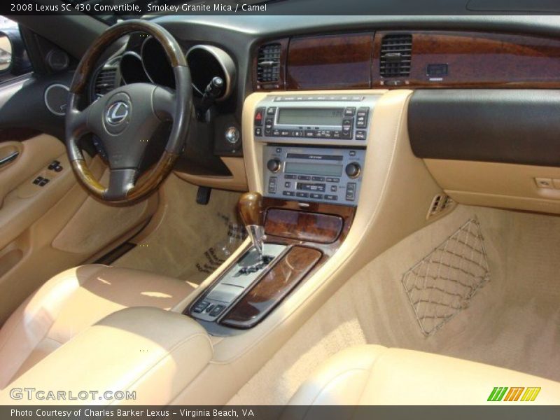 Smokey Granite Mica / Camel 2008 Lexus SC 430 Convertible