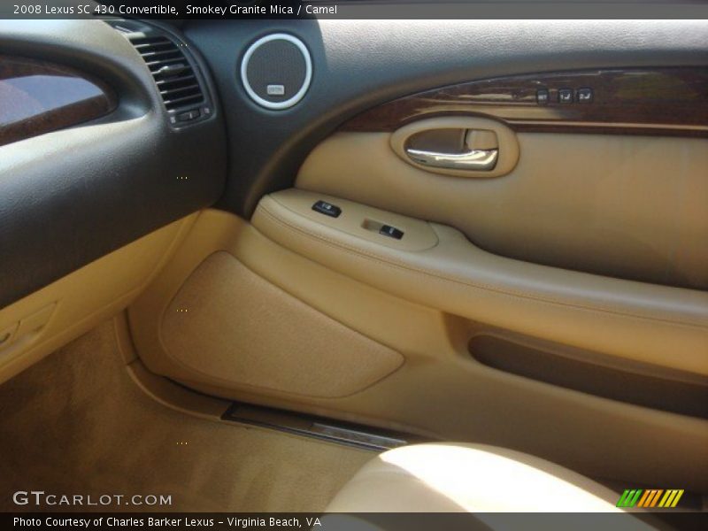 Smokey Granite Mica / Camel 2008 Lexus SC 430 Convertible