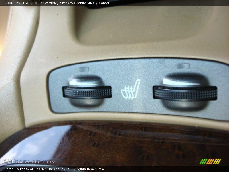Smokey Granite Mica / Camel 2008 Lexus SC 430 Convertible