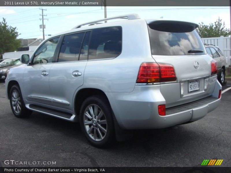 Mercury Silver Metallic / Cashmere 2011 Lexus LX 570