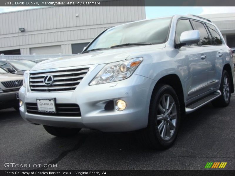 Mercury Silver Metallic / Cashmere 2011 Lexus LX 570