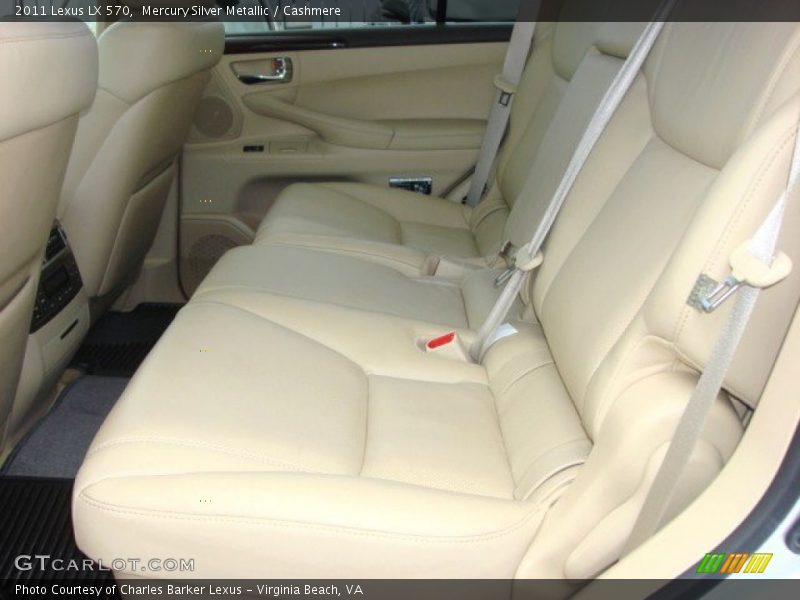 Mercury Silver Metallic / Cashmere 2011 Lexus LX 570
