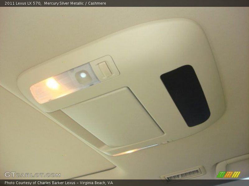 Mercury Silver Metallic / Cashmere 2011 Lexus LX 570