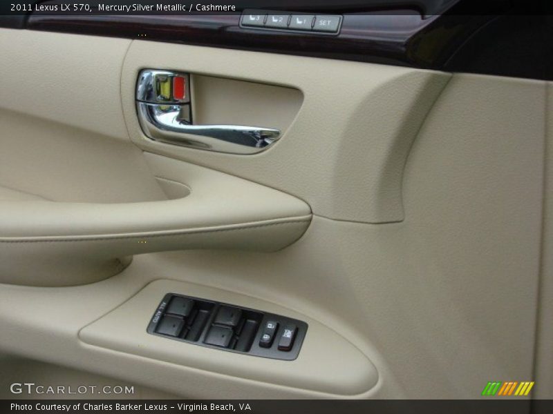 Mercury Silver Metallic / Cashmere 2011 Lexus LX 570