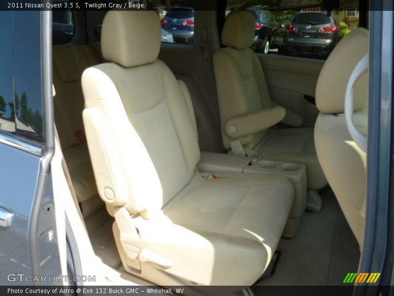 Twilight Gray / Beige 2011 Nissan Quest 3.5 S