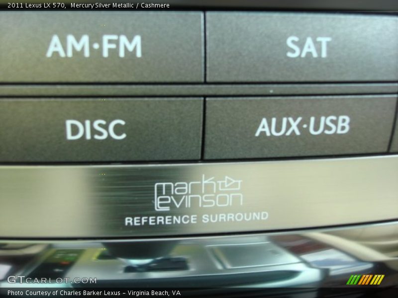 Mercury Silver Metallic / Cashmere 2011 Lexus LX 570