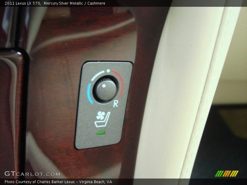 Mercury Silver Metallic / Cashmere 2011 Lexus LX 570