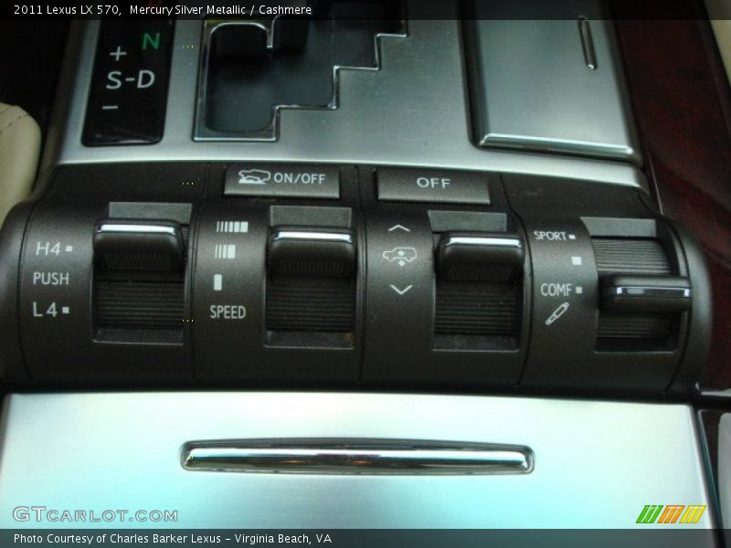 Mercury Silver Metallic / Cashmere 2011 Lexus LX 570