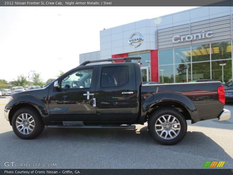 Night Armor Metallic / Steel 2012 Nissan Frontier SL Crew Cab