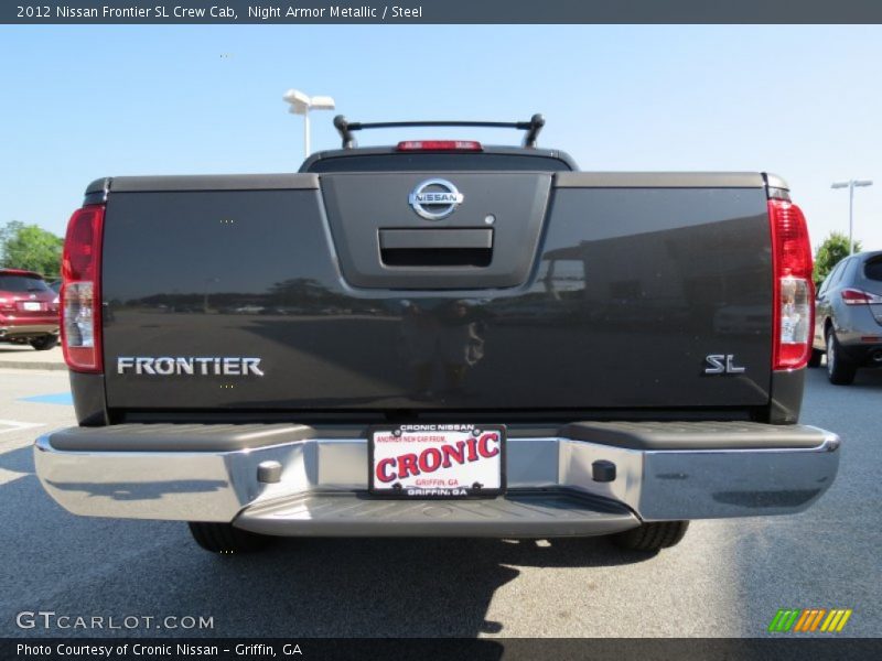 Night Armor Metallic / Steel 2012 Nissan Frontier SL Crew Cab